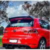 Rear Roof Spoiler Lip Wings Spoiler for Volkswagen VW Golf 6 MK6 VI GTI R20 2010-2013 ABS Plastic Rear Wing Lip Spoiler
