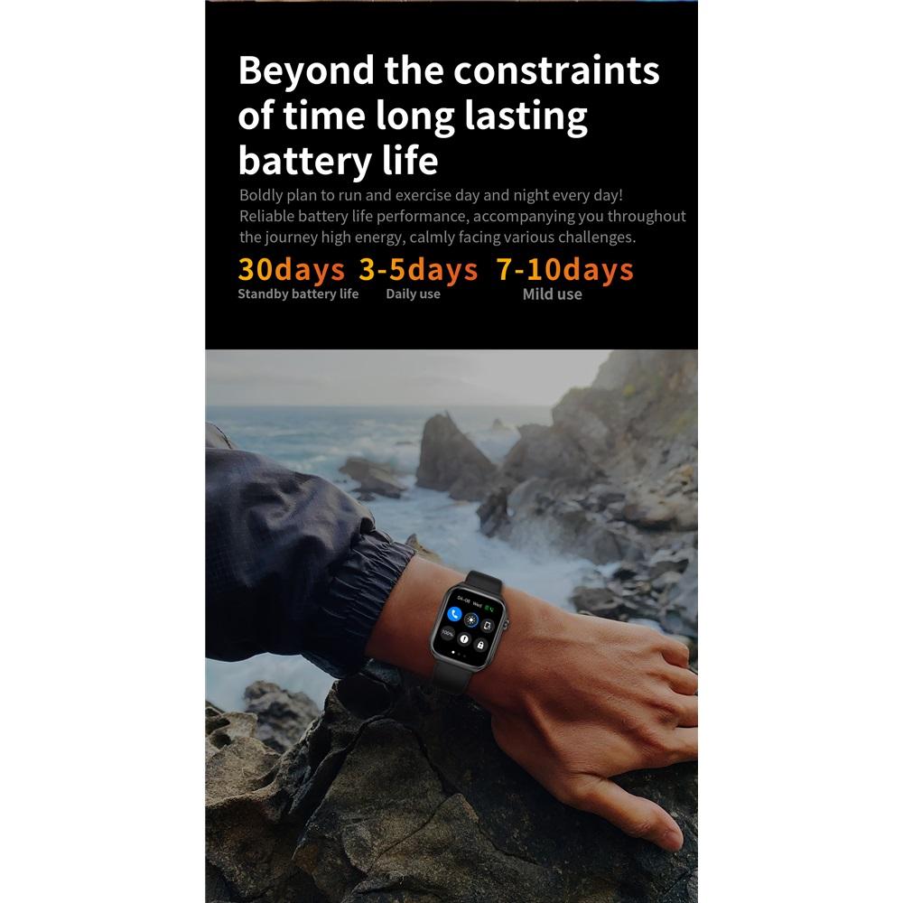 SACOSDING Smart Watch for men women Outdoor Sports Intelligent Health IP67 Waterproof For Ladies Gift