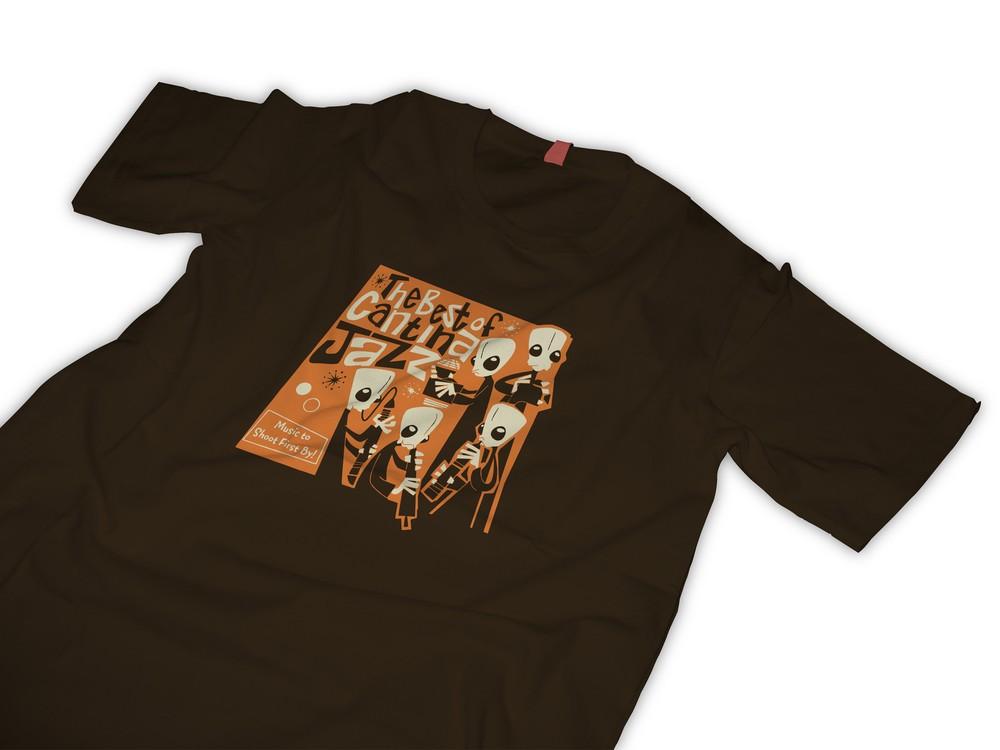 

Mos Eisley star war cantina jazz tshirt music to shoot first by XL