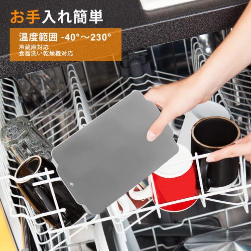 YOUSHY Ice Trays, Food-Grade Silicone with Lids, Ice Cube Maker, Large Ice, 5cm Square Ice Tray (Gray, Set of 2)