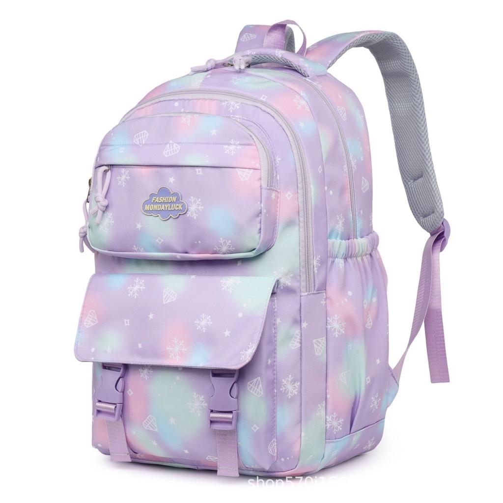 Modern Urban Style Student Backpack With Textured Leather Effect And Dual Shoulder Straps For Teens