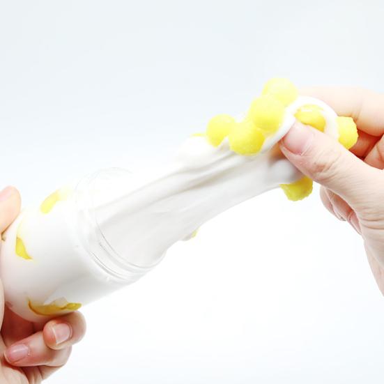 60/120ml Fruit Ice Cream Slime Mud Clay Craft Stress Reliever Sludge Kids Toy