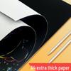 4K Scratch Art Paper Kit: Colorful DIY Graffiti & Drawing Set for Kids, Black Paper for Kindergarten Creative Projects