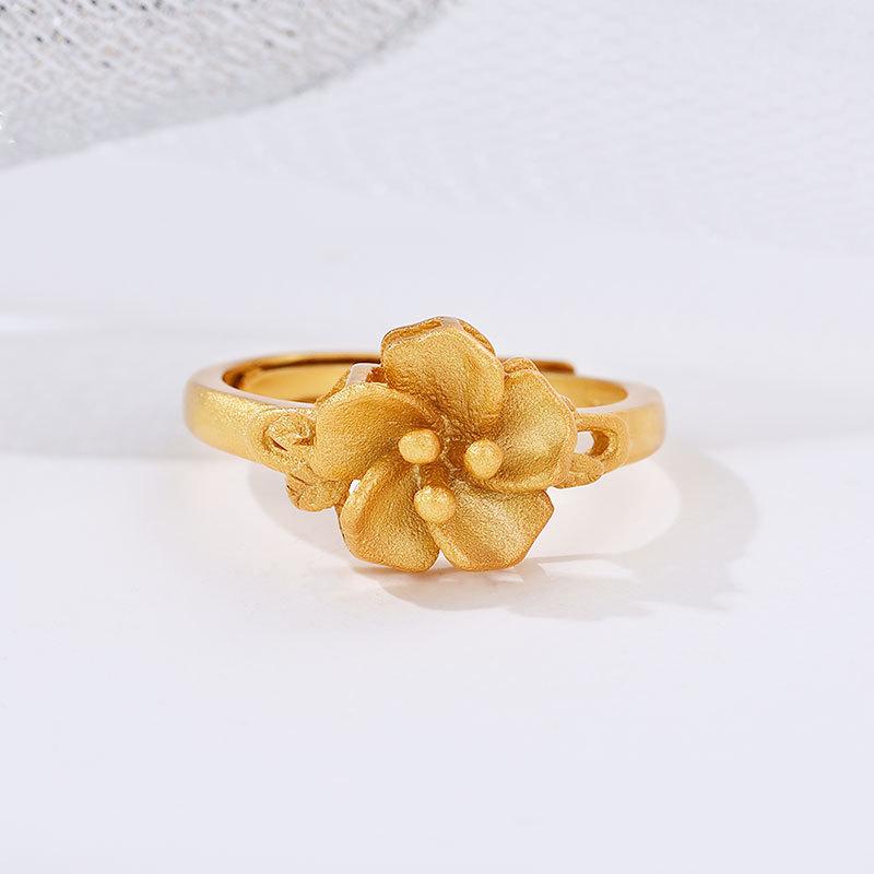 New Cold Wind Light Luxury Niche Exquisite Cold Wind Advanced Sense Niche Design Index Finger Ring Women's Jewelry
