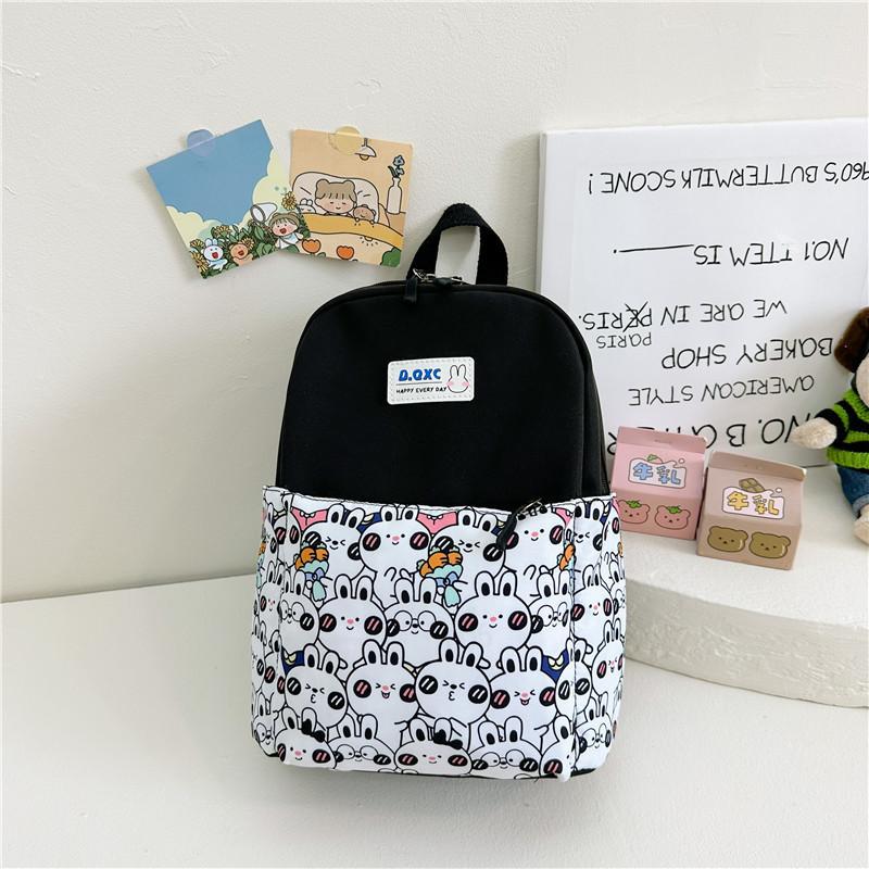 Modern Trendy Kids Cartoon Backpack Breathable Nylon Bag For Boys And Girls