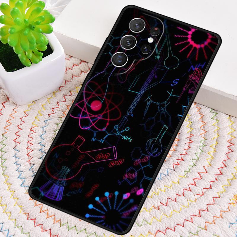 Biology Chemistry Phone Case for Samsung Galaxy note 10 pro S26 Ultra S23 S24 FE S25 S21 S22 PLUS shockproof Cove
