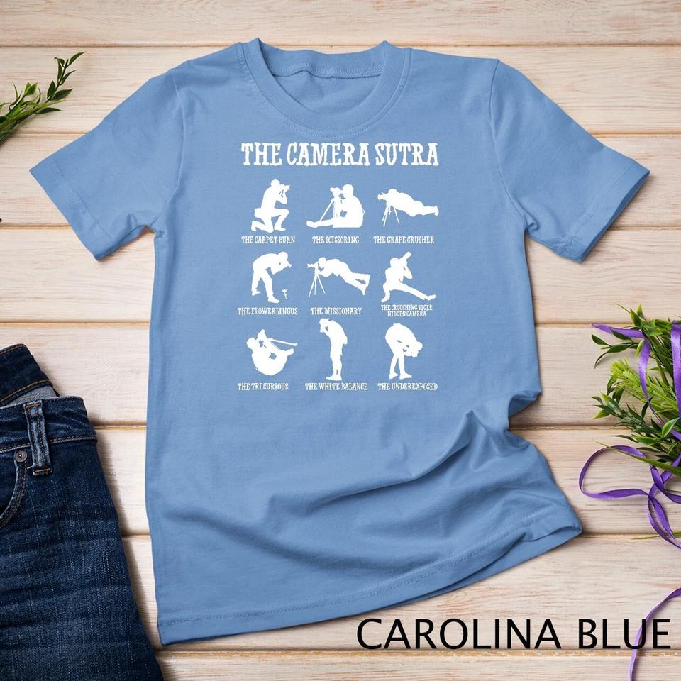 The Camera Sutra Photo Photographer Photography Gift T-Shirt Unisex T-shirt 3 4XL
