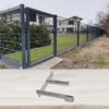 Heavy Duty Fence Installation Tool Weatherproof Privacy Screen Attacher Fence Hanger  Balcony