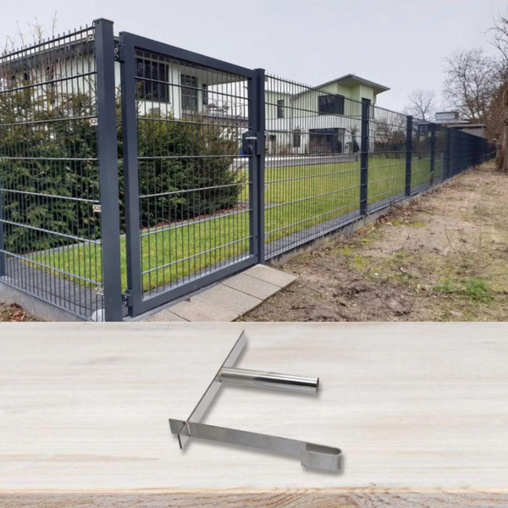 Heavy Duty Fence Installation Tool Weatherproof Privacy Screen Attacher Fence Hanger  Balcony