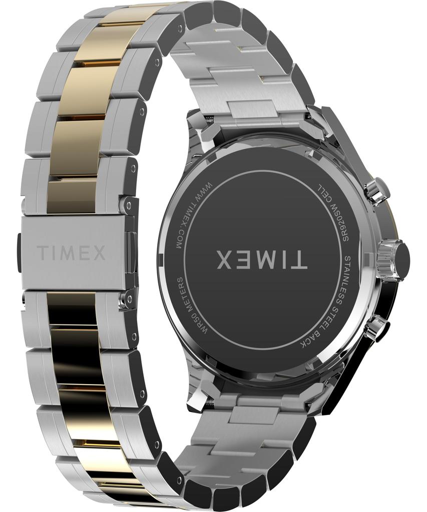 Dress Watch Quartz 50M Water Resistant Mineral Glass Navy Dial TW2Y01500 Unisex [TIMEX] [Authentic]