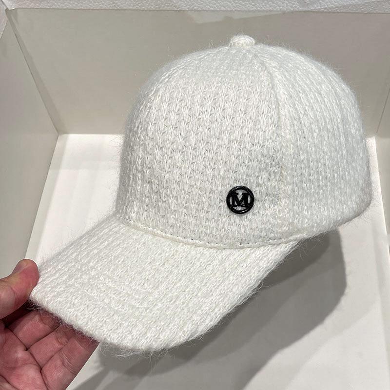 Autumn And Winter Baseball Cap Women'S All-Match Dome Trendy Cap For Men Retro Korean Style Snapback Caps Casual Thick Warm New