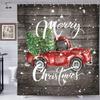 Christmas Serious Nutcracker Red Delight Home Decorations Decor Opacity Spa Curtain Bathroom Shower Curtain Set 72 X 72 Inch