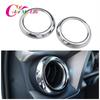 For Toyota RAV4 2013 2014 2015 2016 2017 2018 ABS Chrome Dashboard Front Air Condition Vent Outlet Cover Trim Garnish Molding