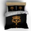 Liverpool Football Club Bedding Bedding Duvet Cover Set Duvet Cover Pillowcases  (1 * Duvet Cover 2 * Pillowcases, Without Duvet Insert)