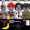 MOC Halloweenské Zombie Figurky Stavební Kostky Dvojitá Hlava Křivý Krk Příslušenství Kostky Hračky Dětský Dárek