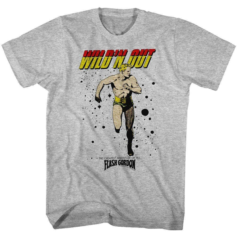 Flash Gordon Wildn Gray Heather T-Shirt S