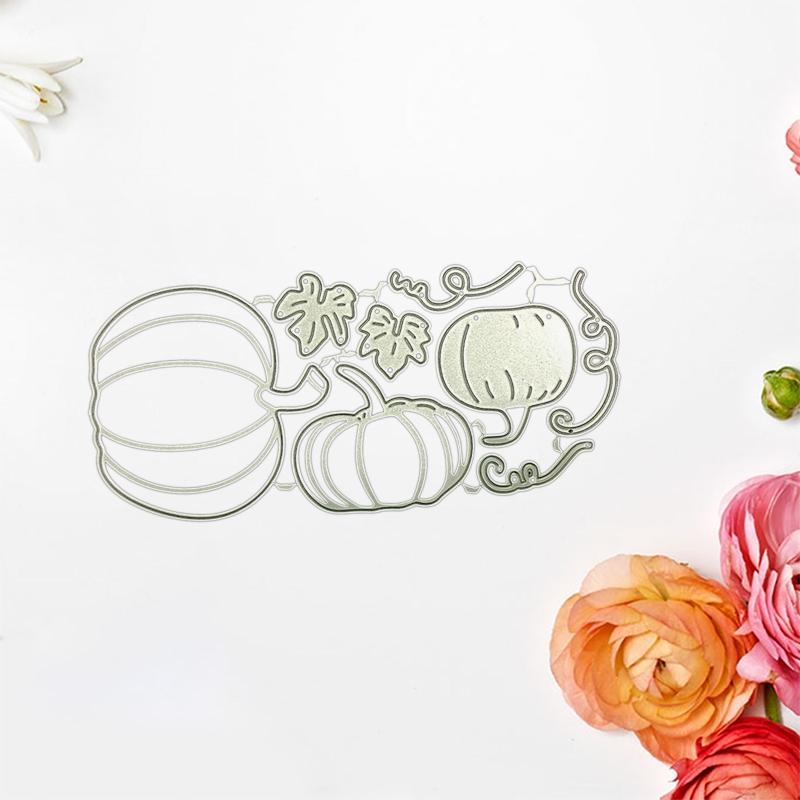 Hollow-out Pumpkins Die Cuts Embossing Cutting Dies Templates for Kid Card Making DIY Scrapbooking Album Party Favors