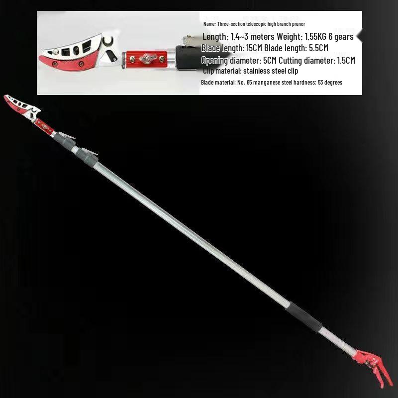 Telescopic High-Altitude Pruner & Fruit Picking Shears