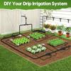 10M-100M 1/8'' 1/4'' 3/8'' PVC Garden Hose Black Micro Drip Irrigation Tube for Plants Watering System 3/5mm 4/7mm 8/11mm Pipes