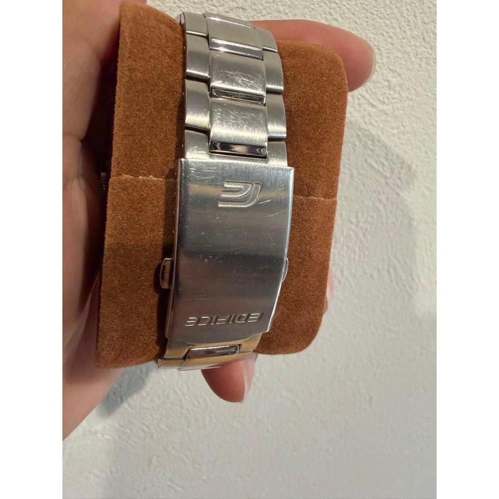 Used CASIO EDIFICE Solar Watch Metal Band