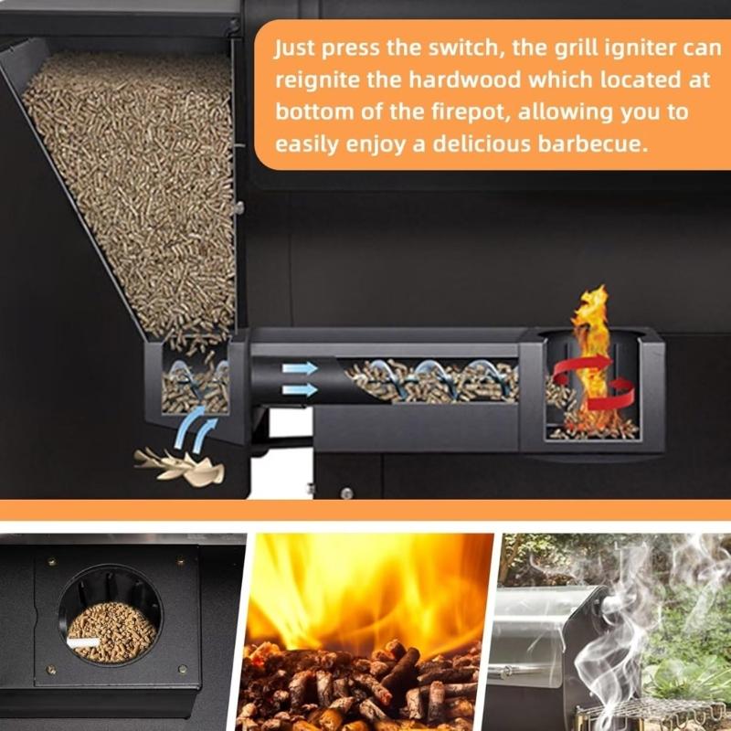 Grills Heating Part Grills Igniter Heating Rod Grills Ignitions Replacement Igniter Suitable for Ignitions Systems