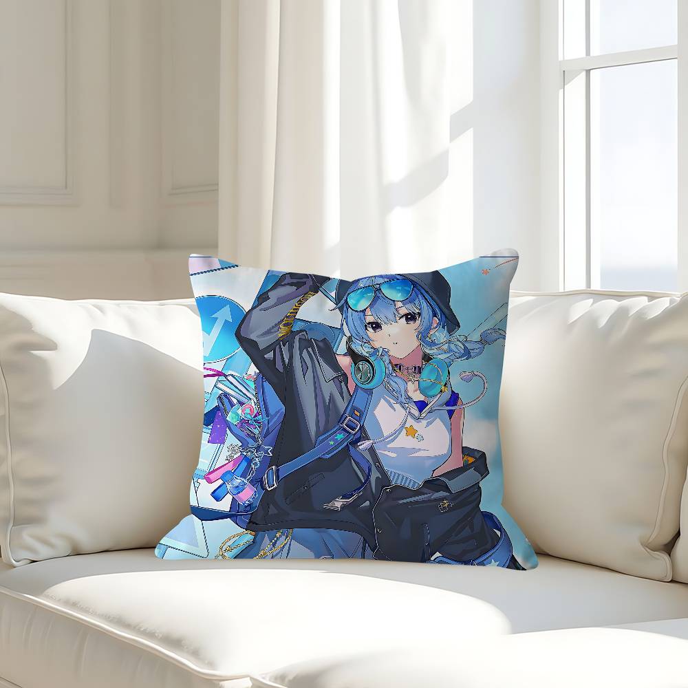 H-Hoshimachi S-Suise Pillowcase Toon Gift Cushion Cover Bedroom Home Sofa Chair Seat Decor Pillow Case