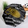basketball Pacers Neon Art Umbrella 8-Frame for Travel, Camping, Casual Lightweight Portable Umbrella, Essential for Every Family Holidays Gift