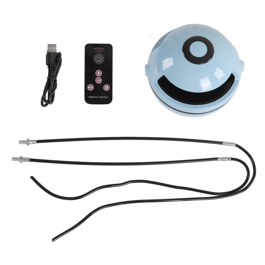 Innovative Jump Rope Machine LCD Screen Hands Free Jump Rope Toy for Children Family Party Black