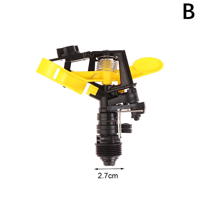 

1 шт. 1/2 3/4 наружная резьба 360 градусов вращающиеся пластиковые разбрызгиватели рокерные насадки для садовых ферм капельного орошения разбрызгиватели 2.7cm