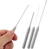 3pcs Stainless Steel Fishing Bait Stringer Drill Needle Portable AntiRust Fishing Tool