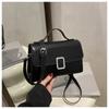Fashion summer texture 2025 new popular retro crossbody shoulder handheld crossbody small square bag women