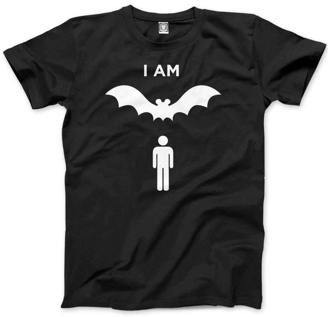 I am Bat Man - Funny Comic Movie Mens Unisex T-Shirt S