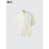 Uniqlo Japan Premium Linen Oversized Shirt Stripe