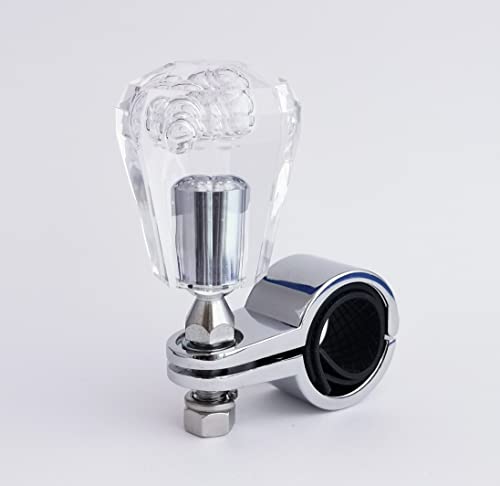 Handle Spinner Crystal Bubble Clear