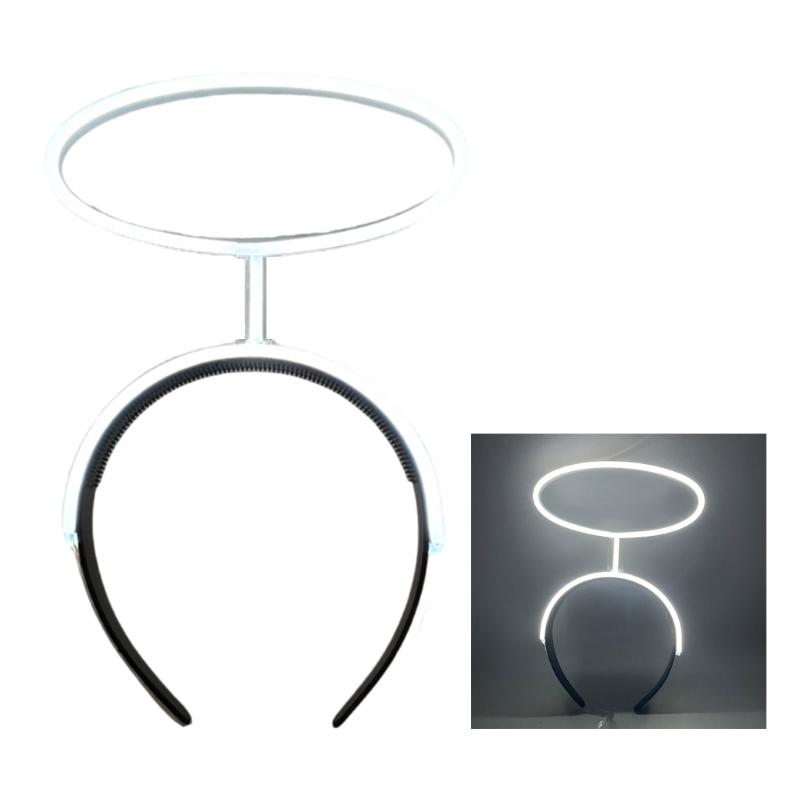 

LED Angel Halos Light HeadbandsFor Cosplay Costume Accessories Comfortable Wear With Safe Low Temperature Design