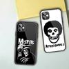 Cool Misfits Glenn Danzig Phone Case For IPhone 14 13 12 11 XS X 8 7 6 Plus Mini Pro Max SE 2022 Black PC TPU Glass Phone Cover