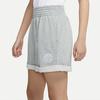 Nike Sports Shorts Women's Gray Moderate Knitted Shorts CZ8227-063