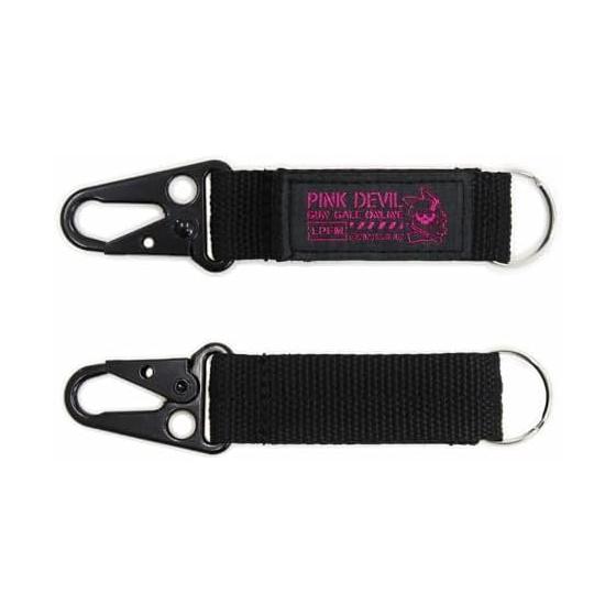 [Cost-Effective] Sword Art Online Alternative Gun Gale Online II Pink Devil Military Keychain