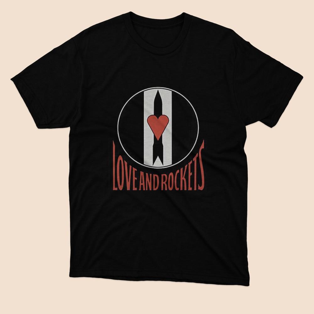 Limited Love and Rocke rock Songs T-shirt Black