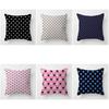 Fashion Polka Dot Figure  Pillow Cover Design Cushion Cover Decor Holiday Decorati