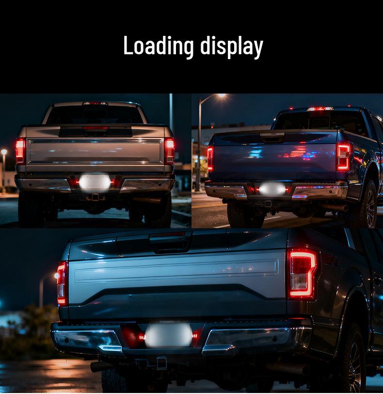 Dual Color LED License Plate Light for Ford F150/F250/F350 – Red & White