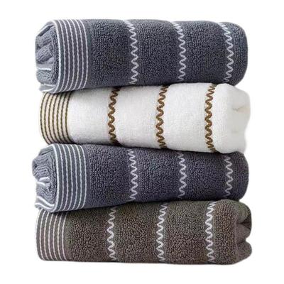 Pure Cotton Towel, Face Wash Thickened Absorbent Household Dry Hair Towel, Adult Male and Female Students Take a Shower and Wipe Their Faces Soft