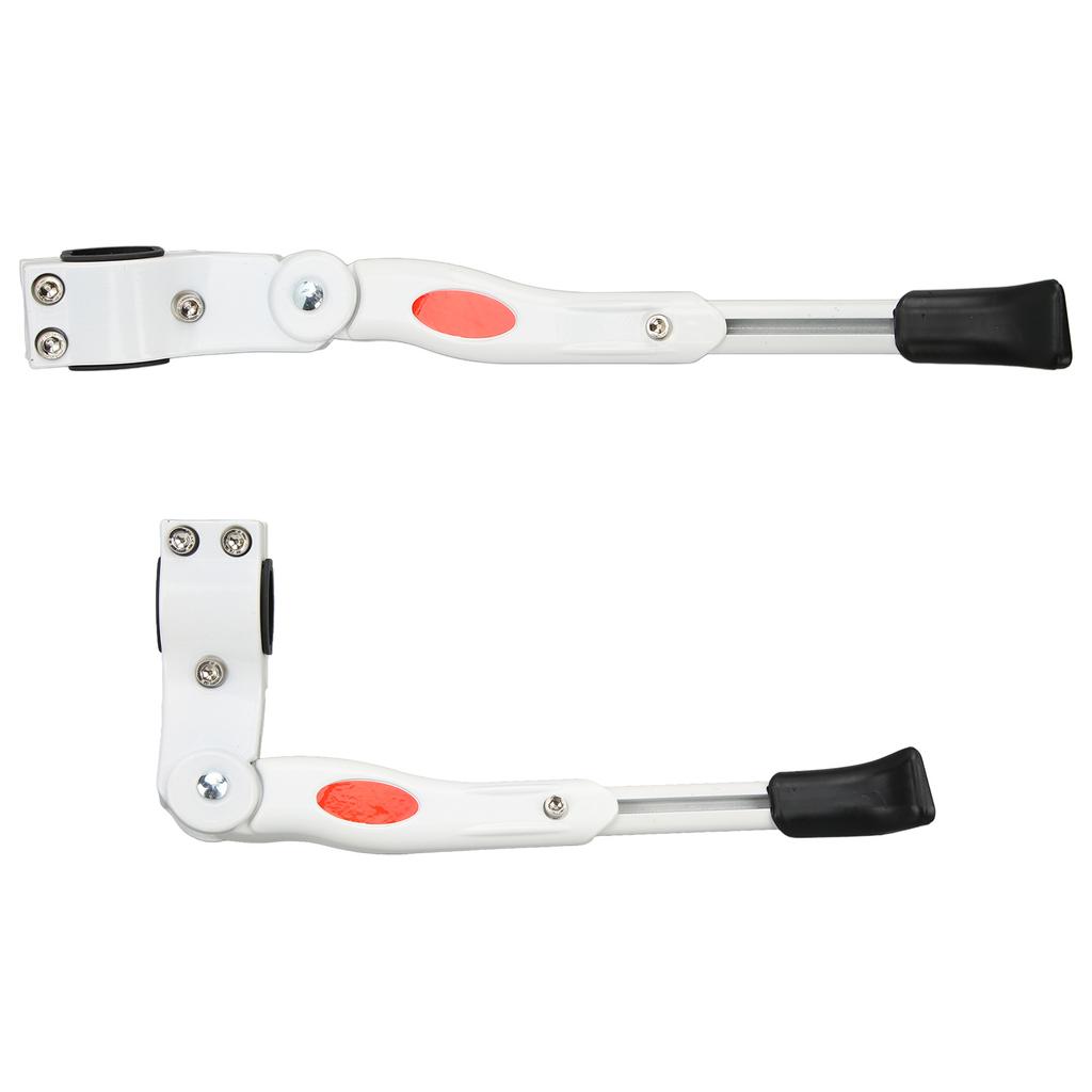 Bike Kickstand Aluminium Alloy   Wear Resisting Plastic Mat Inside Enhanced Stability   Kickstand