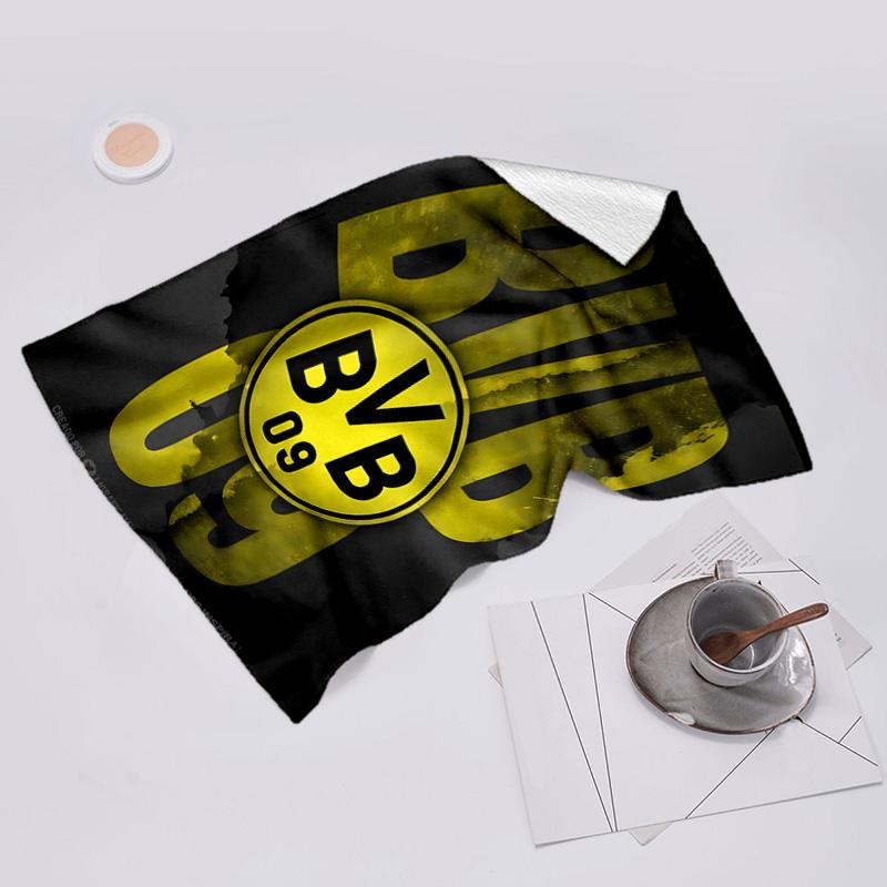 Proof Beach Towel with Borussia Dortmund Pattern - Soft,absorbent,quick-drying,machine Washable - Perfect for Swimming,camping,bathing