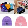 Knit Beanie Hat For Women Men With Letter Breathable Acrylic For Casual Winter Wear