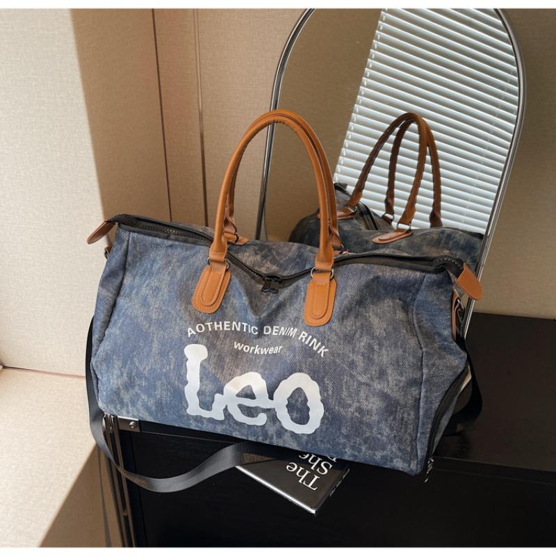 

Тканевая сумка большой вместимости, женская новая универсальная повседневная сумка-мессенджер для бизнеса, путешествий, багажа, для поездок на работу, ручная дорожная сумка синий