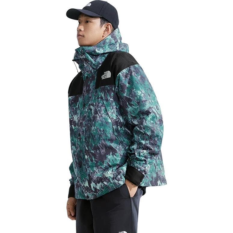 The North Face ICON SS25 Waterproof And Windproof Windbreaker Jacket Men's Camouflage NF0A88XF-87A