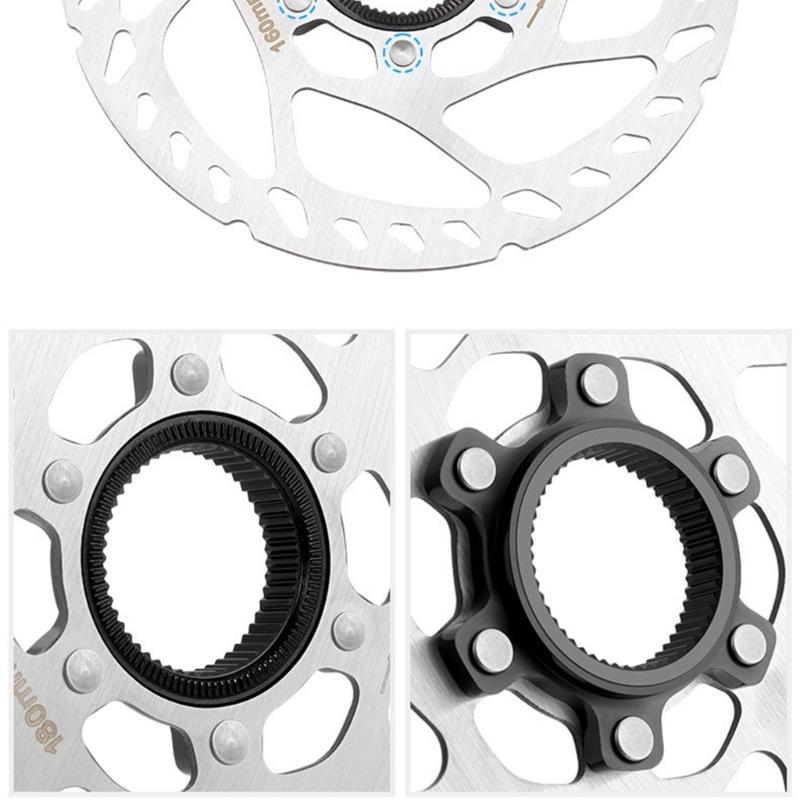 Mountain Bike Center Lock Rotor Hydraulic Centerlock Disc Brake Rotor 140mm 160mm 180mm 203mm Bicycles Centerlock Rotor