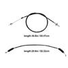 2PCS Golf Cart Accelerators Cable Assembly Metal Throttles Control Replacement for Club Car 2004+ Models