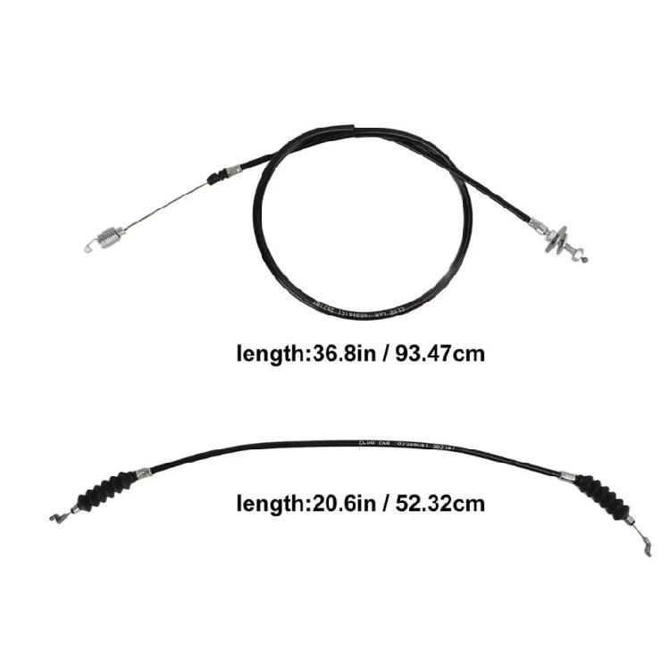 2PCS Golf Cart Accelerators Cable Assembly Metal Throttles Control Replacement for Club Car 2004+ Models
